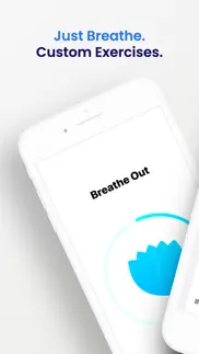 breathing exercises antistress iphone screenshot 1