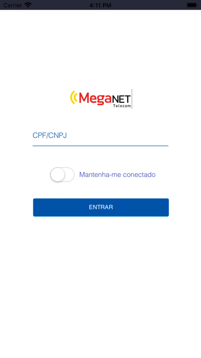 Meganet telecom Screenshot