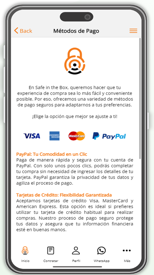 #4. Safe in the Box (iOS) Με: FABRICACION Y DISENOS PDB, S.A. DE C.V.