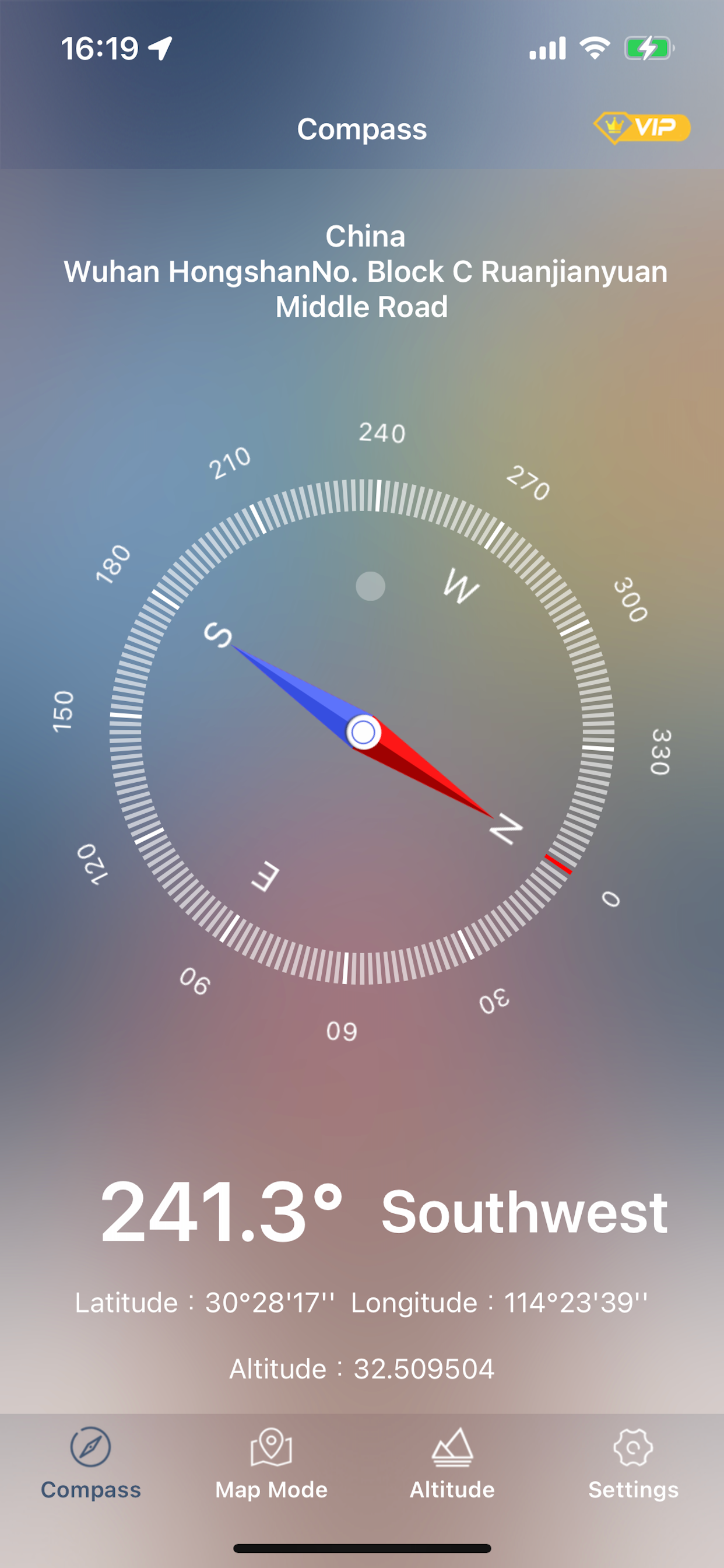 手机指南针-集指南针和地图二合一！