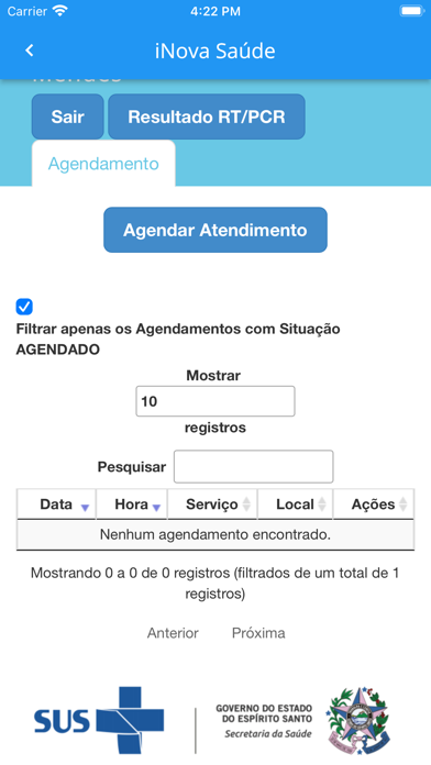 iNova Saúde Screenshot