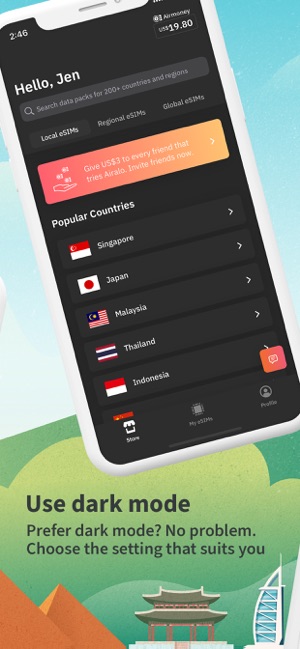 Airalo: eSIM Travel & Internet on the App Store
