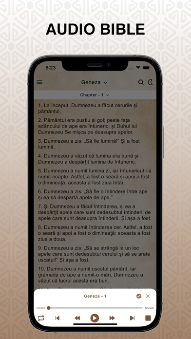 Screenshot #3 pour Biblia Ortodoxă Română (Audio)