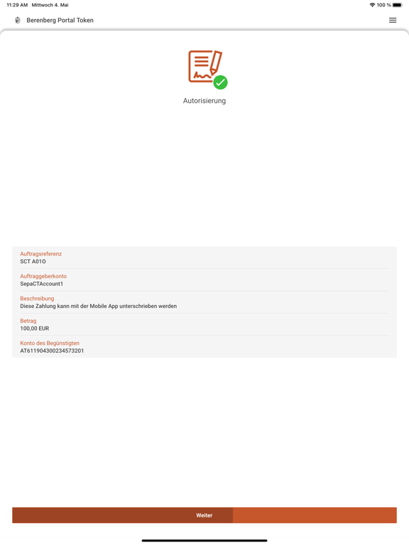 Screenshot #6 pour Berenberg Portal Token