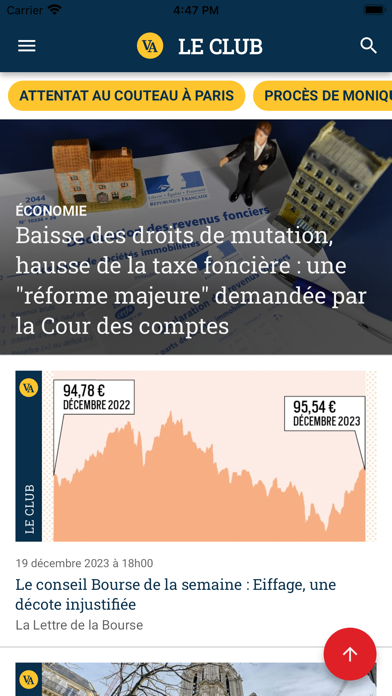 Valeurs Actuelles Screenshot