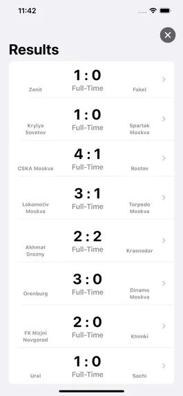 Game screenshot Russian Premier Liga LiveScore hack