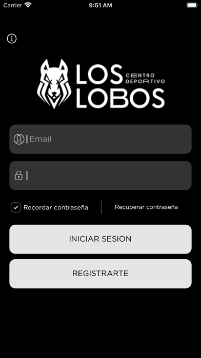 Centro Deportivo Los Lobos Screenshot