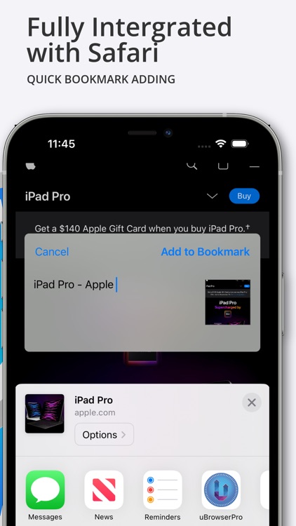 uBrowserPro - Portable Browser screenshot-4