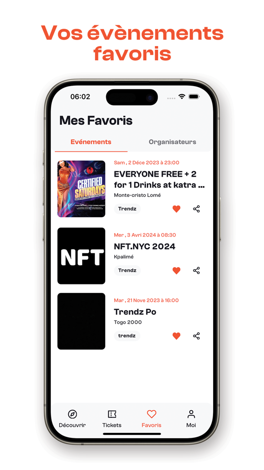 #6. Trendz: events & fun (iOS) 由: Sebastien NOGBEDJI