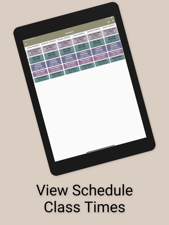 Screenshot #5 pour Serenity Bookings App