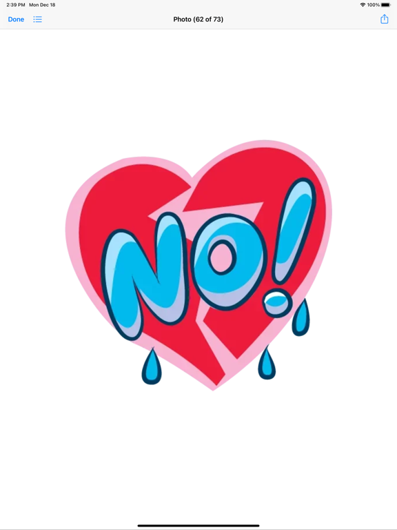 Daily Chat Words Reactions iPad screenshot 8 - Stickers app