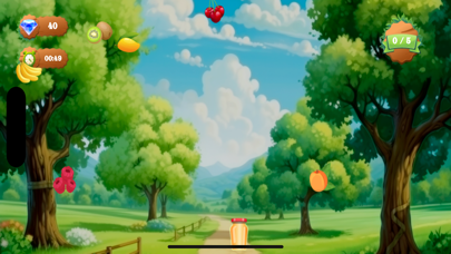 Fruits Faling Game Screenshot