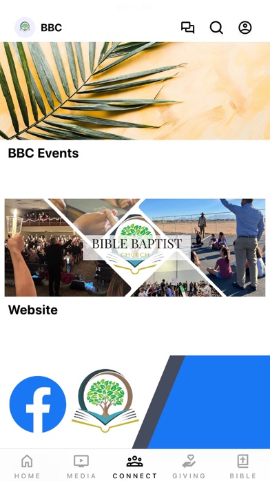Bible Baptist Church App Screenshot