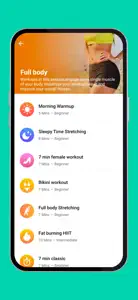 Weight loss Fitness Women Yoga screenshot #3 for iPhone