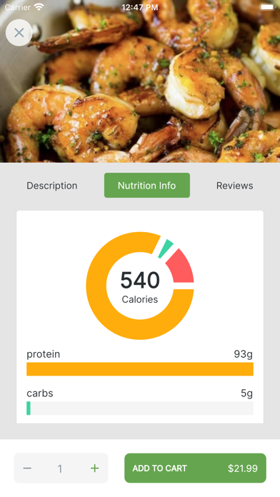 Fit4uMealPrep Screenshot