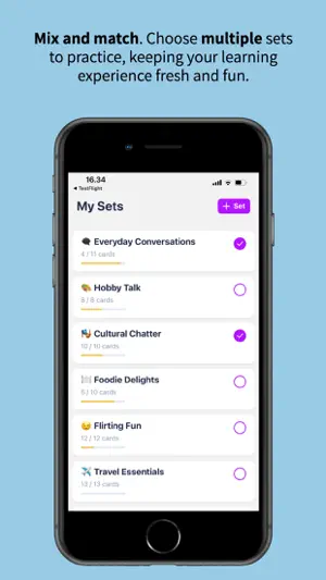 Repeet - Language Flashcards screenshot 4