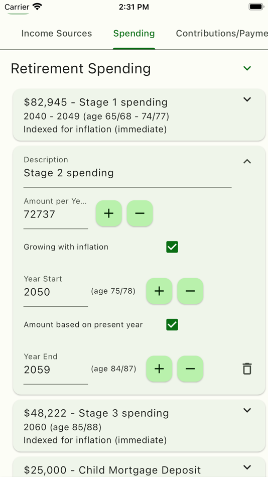 #3. Projections:Retirement Planner (iOS) Bởi: 1010 Consulting