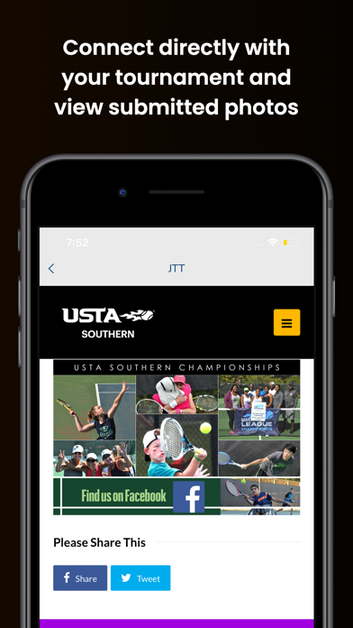 USTA Southern Championships Screenshot