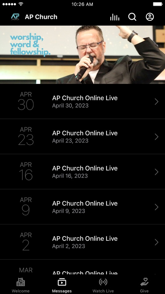 #2. AP Church (iOS) 由: Church of God of Oxford INC