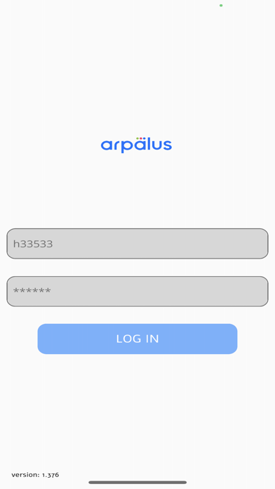 Arpalus Planogram Compliance Screenshot