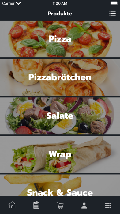 Screenshot #2 pour Pizza Man Online Bestellung