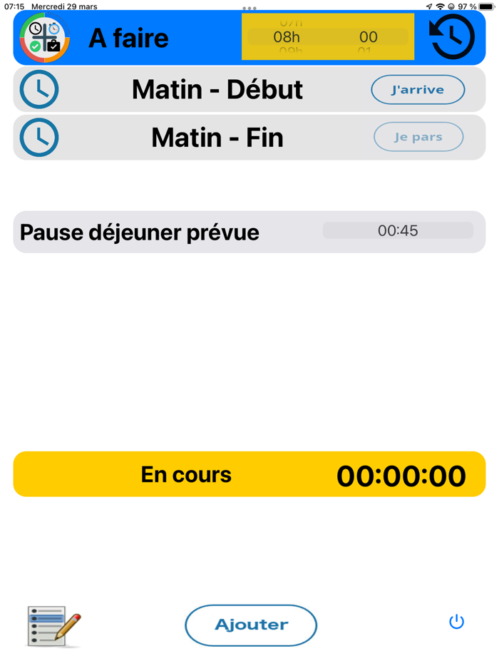 Gestion Quotidienne du Travail