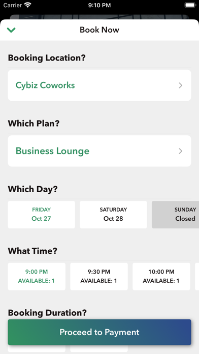 Cybiz Coworks Screenshot