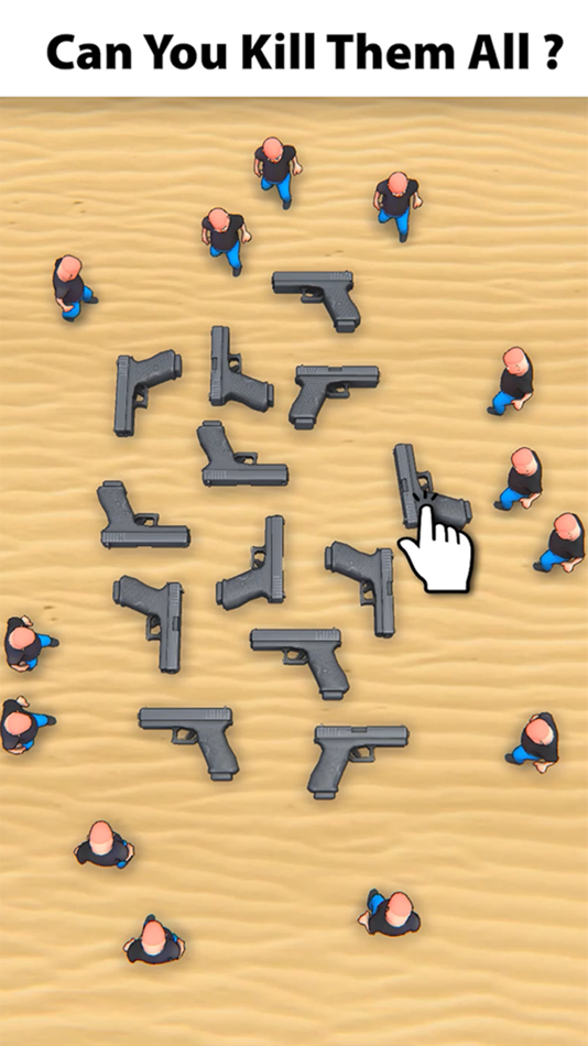 #2. Hyper Guns 3D (iOS) 由: funcell Games Pvt Ltd