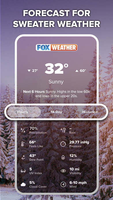 FOX Weather: Daily Forecasts screenshot 1
