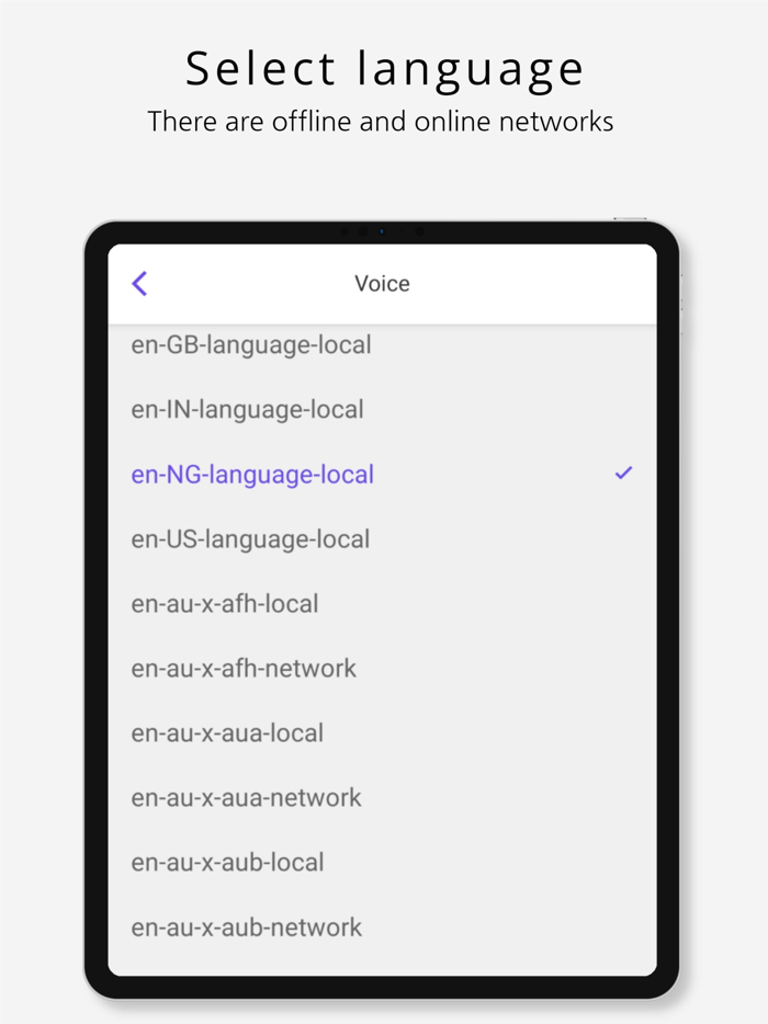 Read Text By Voice