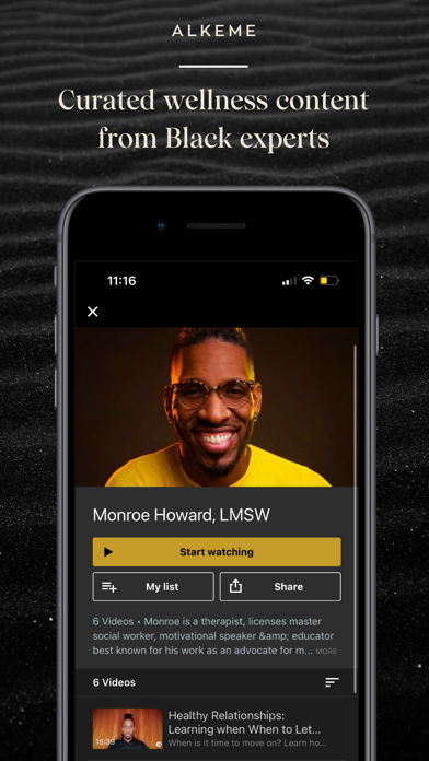 Alkeme: Black Mental Health Screenshot