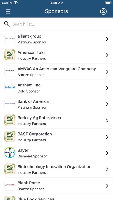 Western Growers Annual Meeting Screenshot