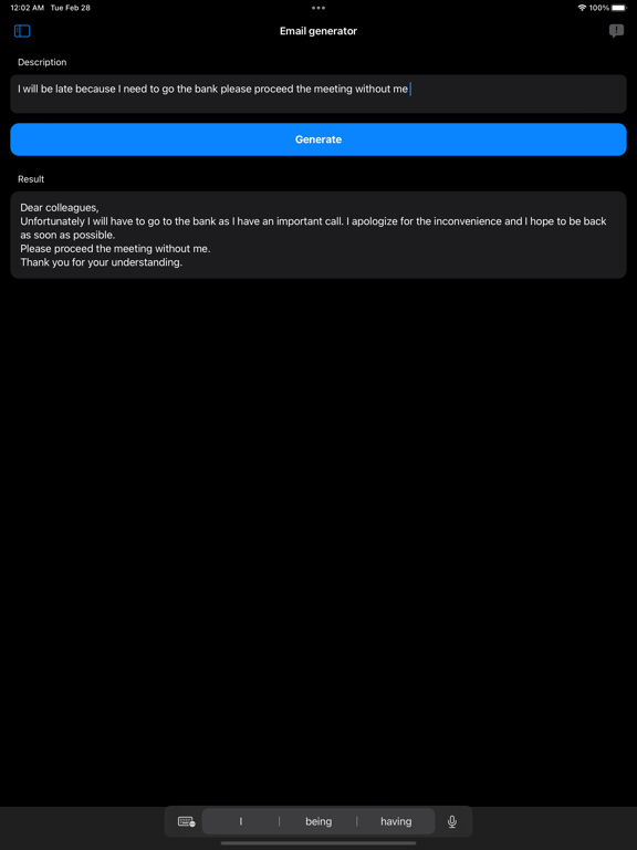 Screenshot #5 pour IA de rédaction : écrire