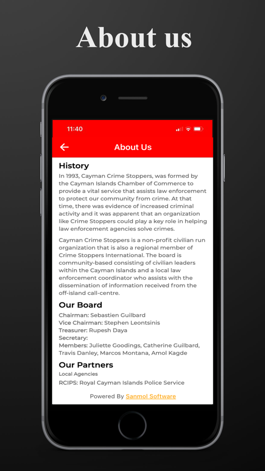 #4. Cayman Crime Stoppers (iOS) 由: Sanmol Software Solutions Pvt.Ltd