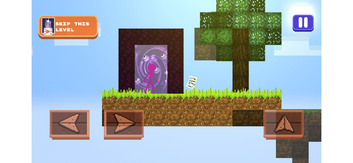 Stickman Parkour Skyland