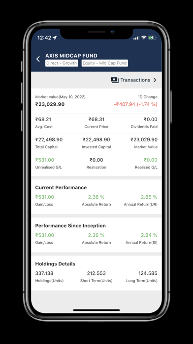 Hexagon Wealth Screenshot