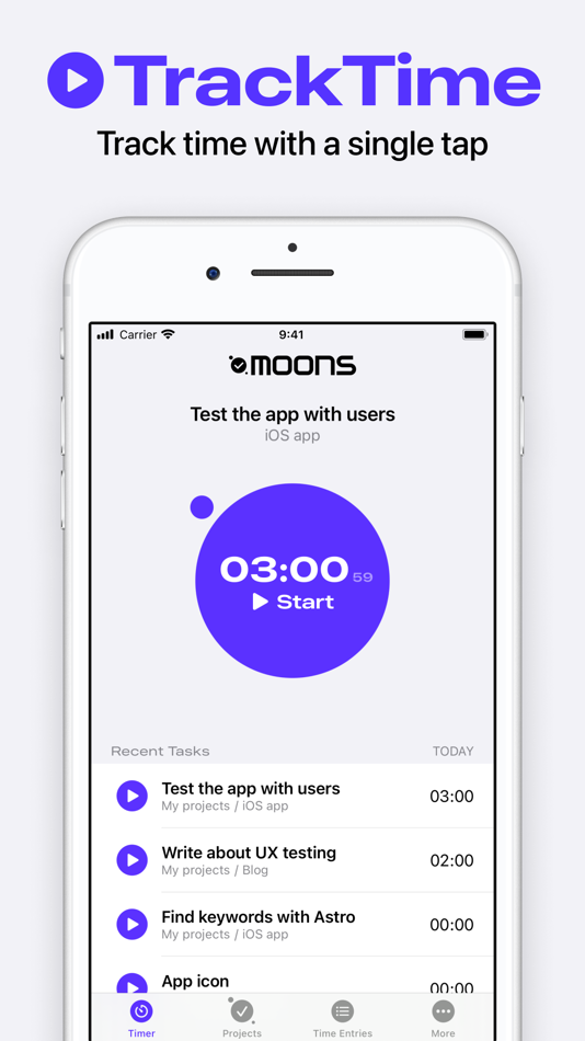 Moons: Time Tracking - 1.16 - (iOS)