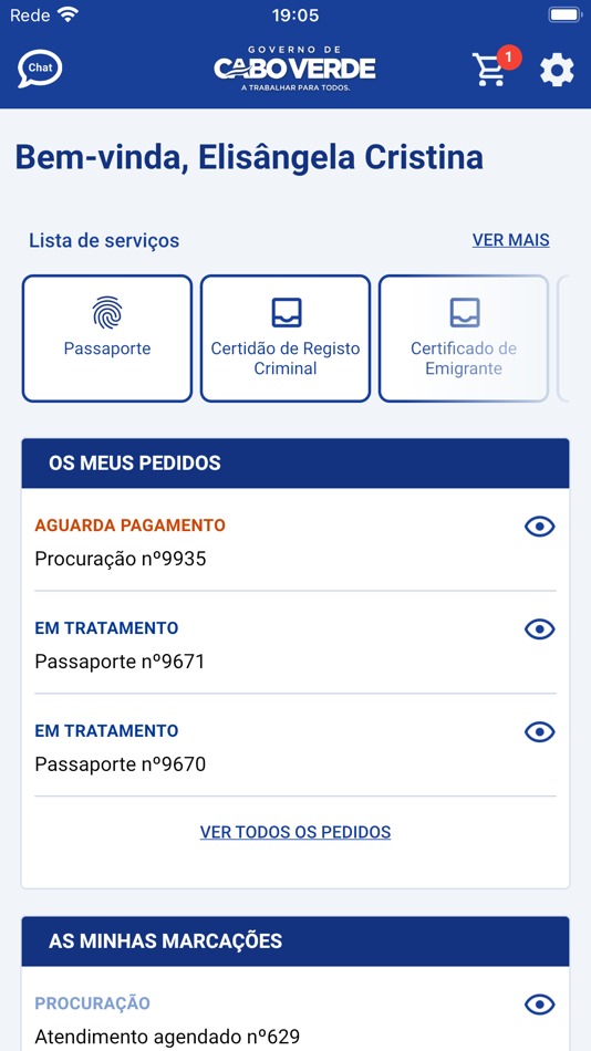 #2. Portal Consular (iOS) By: NOSi