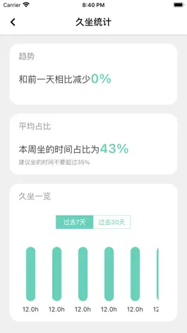 Game screenshot 久坐提醒 - 帮你减少坐的时间,多喝水 apk