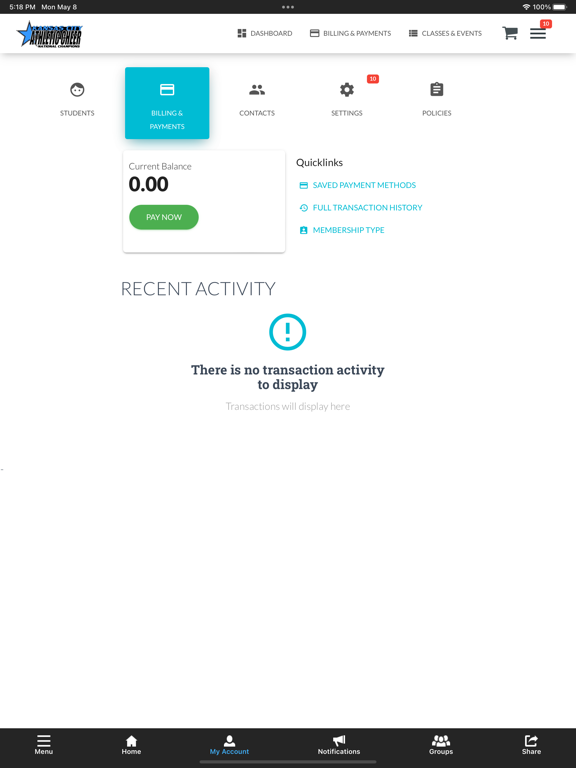 KC Athletic Cheer - KCAC iPad screenshot 5 - Sports app