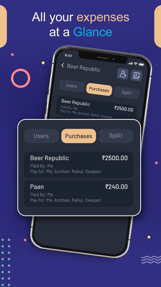 #3. uSplit (iOS) 来自: Zabingo Softwares