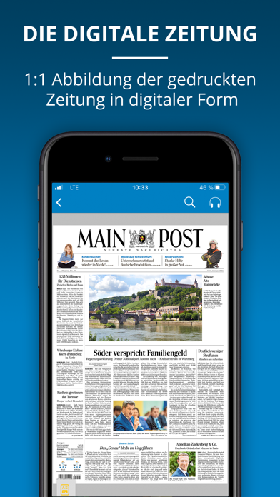 Main-Post ePaper Screenshot