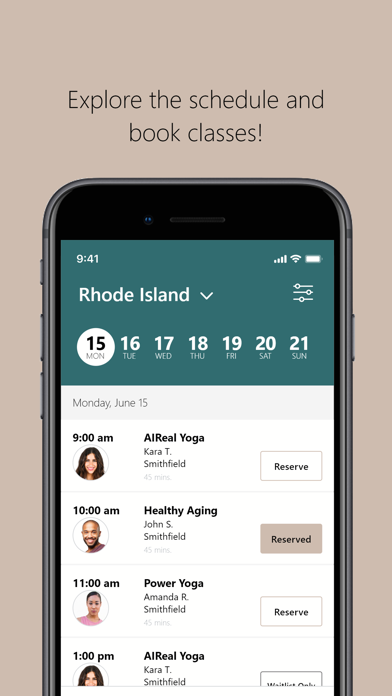 Phoenix Rising Yoga & Wellness Screenshot