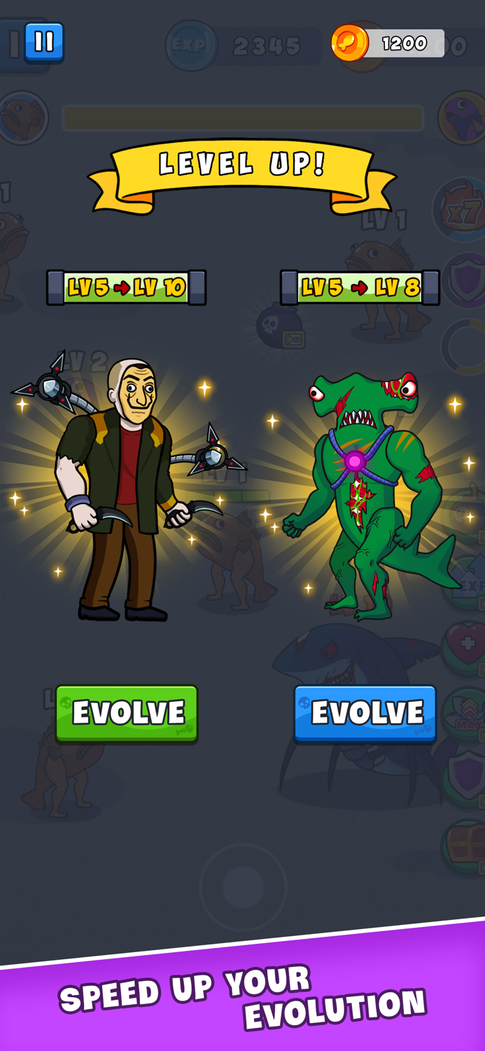 The Fishman Monster Evolution