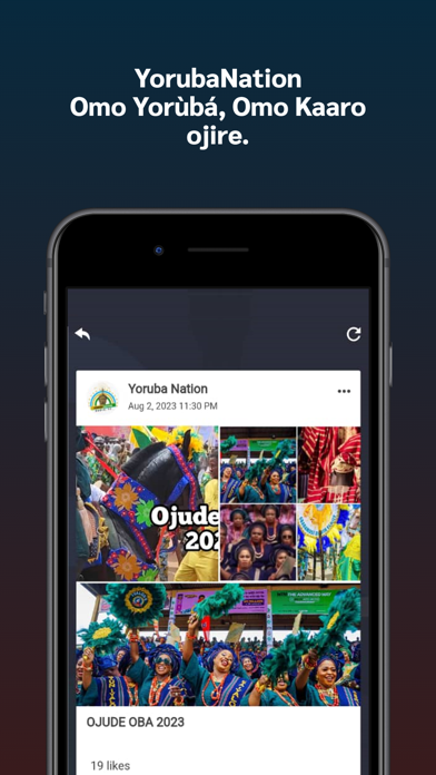 Yoruba Nation Radio/TV Screenshot