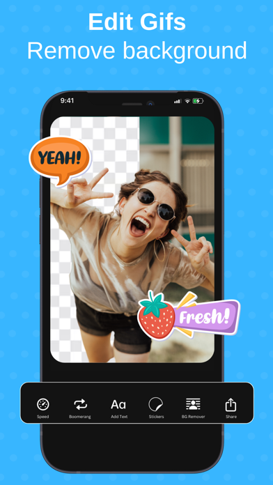 GIFs for iMessage - GifSkip Screenshot