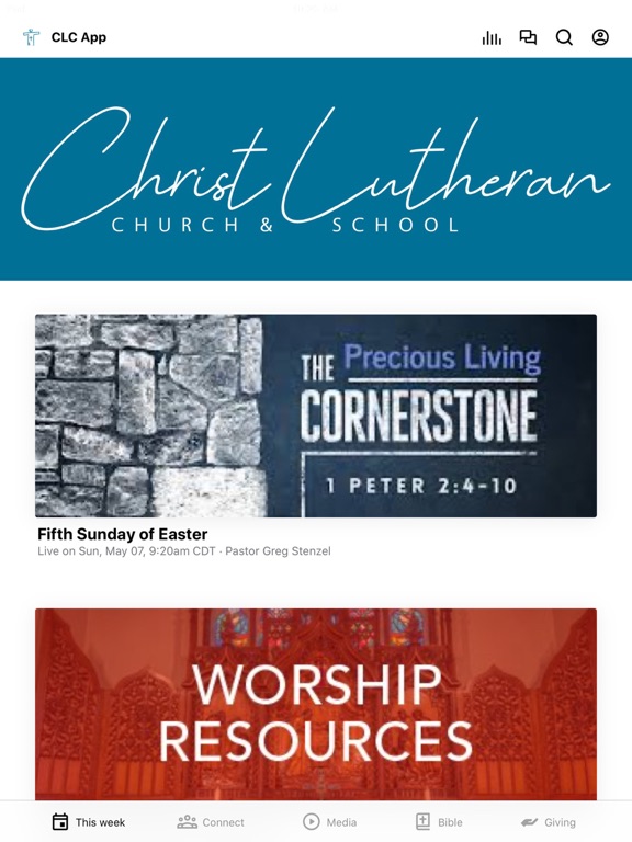 Screenshot #4 pour Christ Lutheran Church App