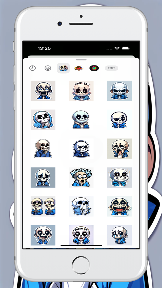 #5. Sans Altered Stickers (iOS) 由: MULTITECHNIQUE BUSINESS COMAPNUY INVESTMENT