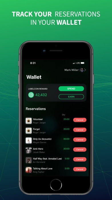 Labelcoin Screenshot