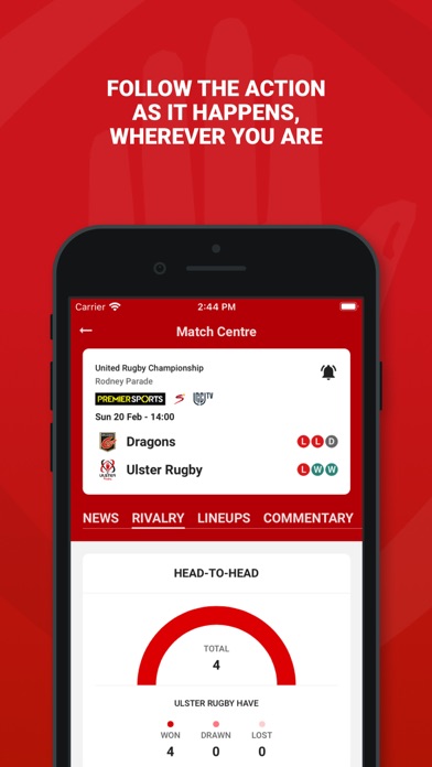 Ulster Rugby Screenshot